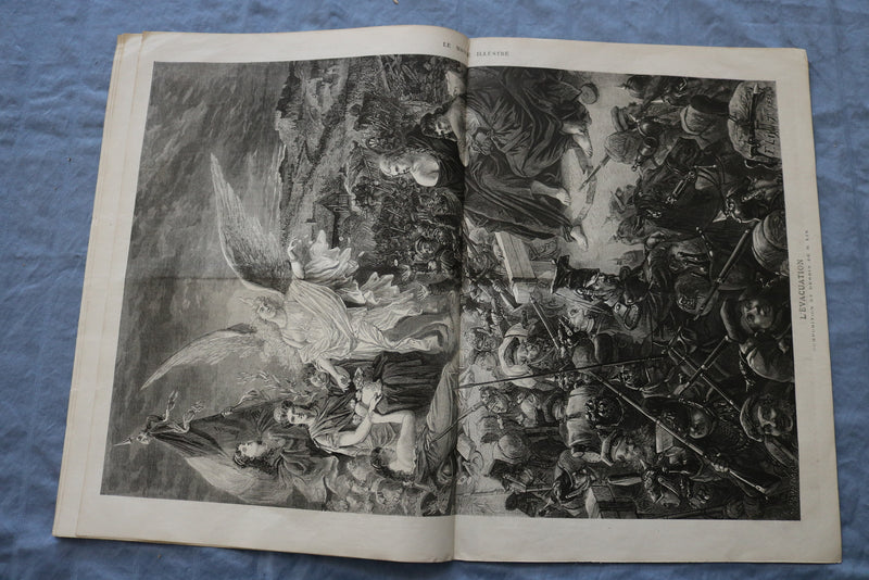 1873 SEP 20 LE MONDE ILLUSTRE MAGAZINE - DE SAINT-VALLIER - FRENCH - NP 8449