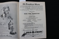 1948 MAKE MINE MANHATTAN PROGRAM - THE PLAYBILL - SID CAESAR - K 3047