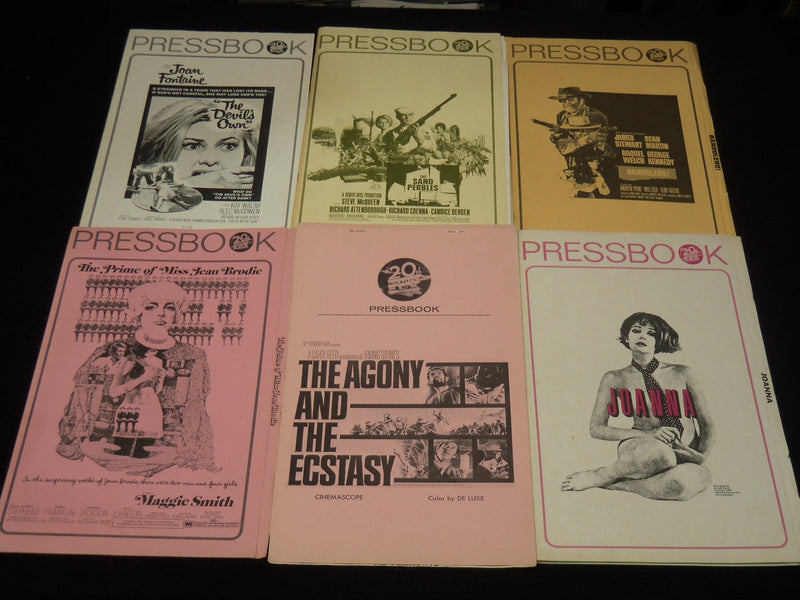 1970'S 20TH CENTURY FOX MOVIE PRESSBOOKS - 24 PIECES - O 3805