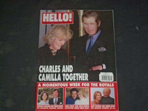 1999 FEBRUARY 6 HELLO! MAGAZINE - PRINCE CHARLES & CAMILLA TOGETHER COVER- B 559