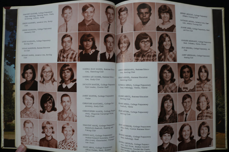 1966 COURIER EASTON JUNIOR HIGH SCHOOL YEARBOOK - EASTON, PA - YB 3493