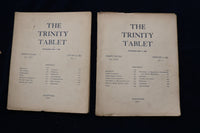 1895-1897 THE TRINITY TABLET MAGAZINE - LOT OF 14 - O 3432