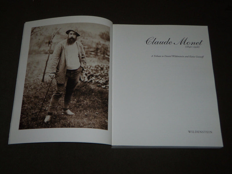 2007 CLAUDE MONET TRIBUTETO WILDENSTEIN & GRANOFF SOFTCOVER BOOK - I 1648