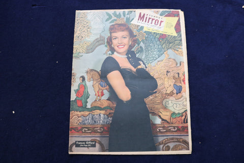 1949 NOVEMBER 6 NY MIRROR MAGAZINE - FRANCES GIFFORD COVER - E 22474