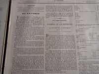 1903 LE MOUVEMENT GEOGRAPHIQUE NEWSPAPERS LOT OF 46 - BELGES AU CONGO - NP 4257