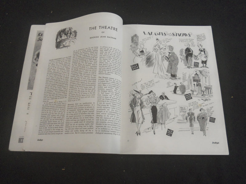 1936 DECEMBER JUDGE MAGAZINE - BIGGER BETTER BRIGHTER - B 4198O