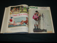 1958 MAY-JUNE SATURDAY EVENING POST MAGAZINE VOLUME - NORMAN ROCKWELL - KD 5956