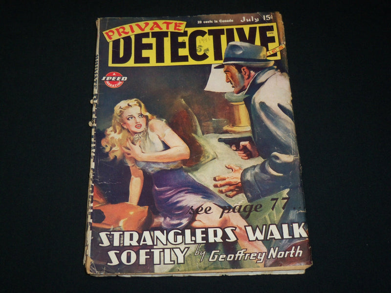 1945 JULY PRIVATE DETECTIVE STORIES PULP MAGAZINE - GEOFFREY NORTH - ST 5342N