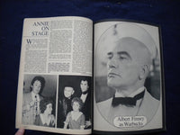 1982 THE OFFICIAL MOVIE MAGAZINE ANNIE - COMPLETE STORY OF THE MOVIE - B 2875E