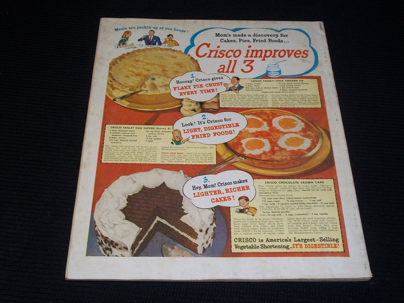 1946 JUNE MCCALL'S MAGAZINE - NICE COLOR COVERS & ADS - E 1073
