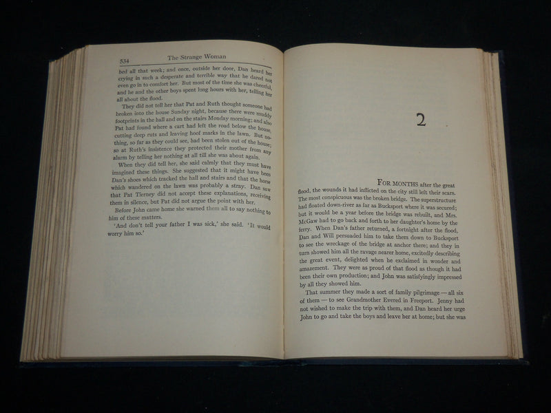 1943 THE STRANGE WOMAN HARDCOVER BOOK BY BEN WILLIAMS - KD 7277