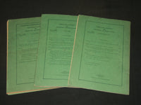 1945 AMERICAN JOURNAL OF PHYSICAL ANTHROPOLOGY MAGAZINE LOT OF 3 - WR 106E