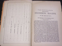 1870 VAN NOSTRAND'S ECLECTIC ENGINEERING MAGAZINE LOT OF 10 ISSUES - WR 553
