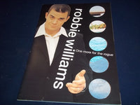 1999 ROBBIE WILLIAMS TOUR BOOK - ONE MORE FOR THE ROGUE - UK - II 7639
