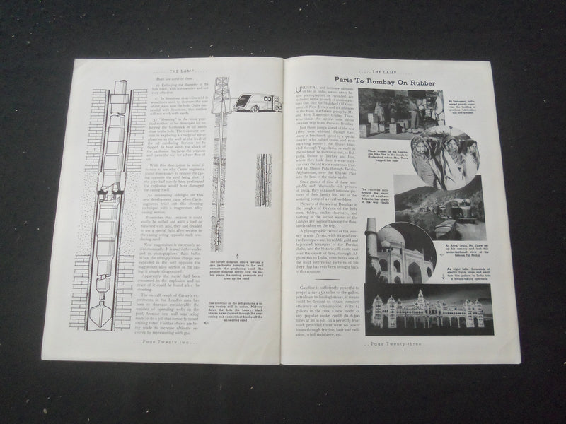 1941 APRIL THE LAMP MAGAZINE - ILLUSTRATED COVER, PHOTOS & ARTICLES - SP 961K