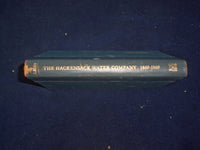 1969 THE HACKENSACK WATER CO. 1869-1969 HARDCOVER BOOK -LEIBY INSCRIBED- KD 8769