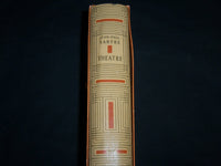 1962 THEATRE HARDCOVER BOOK BY JEAN-PAUL SARTRE W/ SLIPCASE - FRENCH - KD 6741