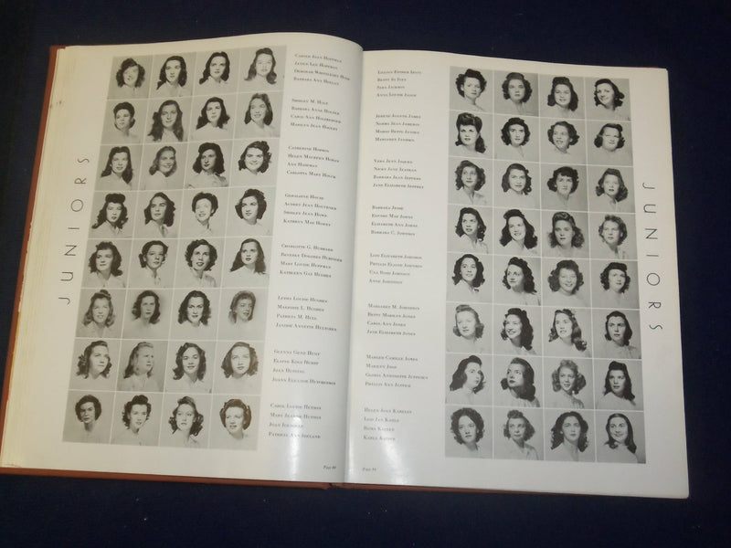 1945 STEPEHSOPHIA STEPHENS COLLEGE YEARBOOK - COLOMBIA, MO - YB 1868