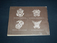 1946 FEBRUARY GOING BACK TO CIVILIAN LIFE PAMPHLET - WAR AND NAVY DEPT - J 8825