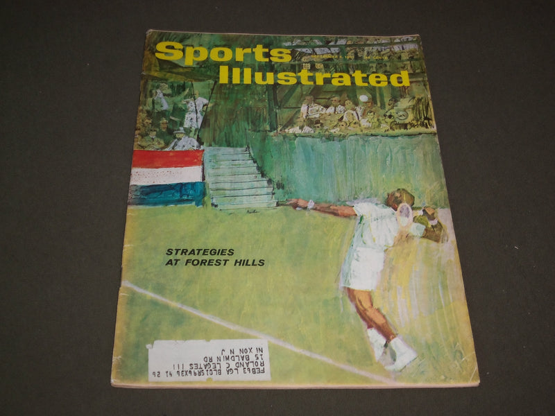 1961 SEPTEMBER 4 SPORTS ILLUSTRATED MAGAZINE- STRATEGIES AT FOREST HILLS-SP 9021
