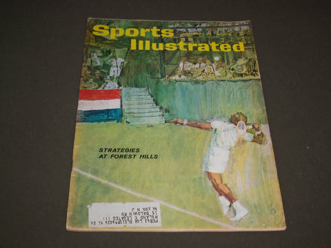 1961 SEPTEMBER 4 SPORTS ILLUSTRATED MAGAZINE- STRATEGIES AT FOREST HILLS-SP 9021
