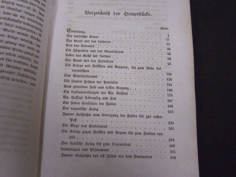 1830-1831 ROMISCHE GESCHICHTE BY B. G. NIEBUHR GERMAN VOLUME - KD 3677