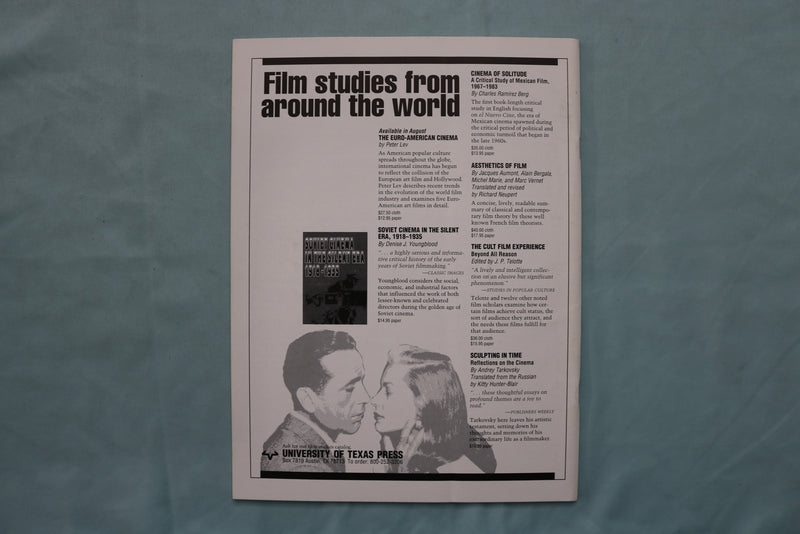 1993 JULY CINEASTE MAGAZINE - SALLY POTTER'S ORLANDO COVER - E 19708
