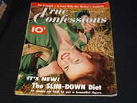 1952 OCTOBER TRUE CONFESSIONS MAGAZINE VERY NICE COVER & INSIDE PAGES - E 3792