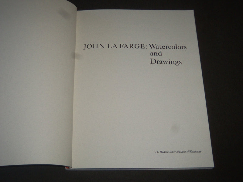 1990 JOHN LA FARGE - WATERCOLORS AND DRAWINGS - NICE PRINTS - KD 3932