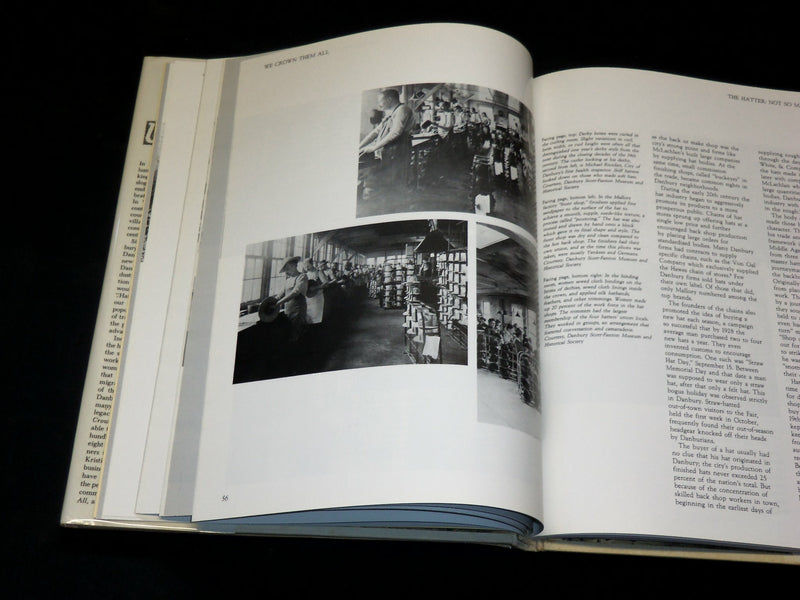 1984 WE CROWN THEM ALL HISTORY OF DANBURY BOOK BY WILLIAM E. DEVLIN - KD 6025