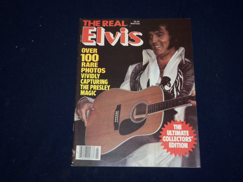 1980 WINTER THE REAL ELVIS MAGAZINE - ELVIS PRESLEY - PHOTOS - SP 9896