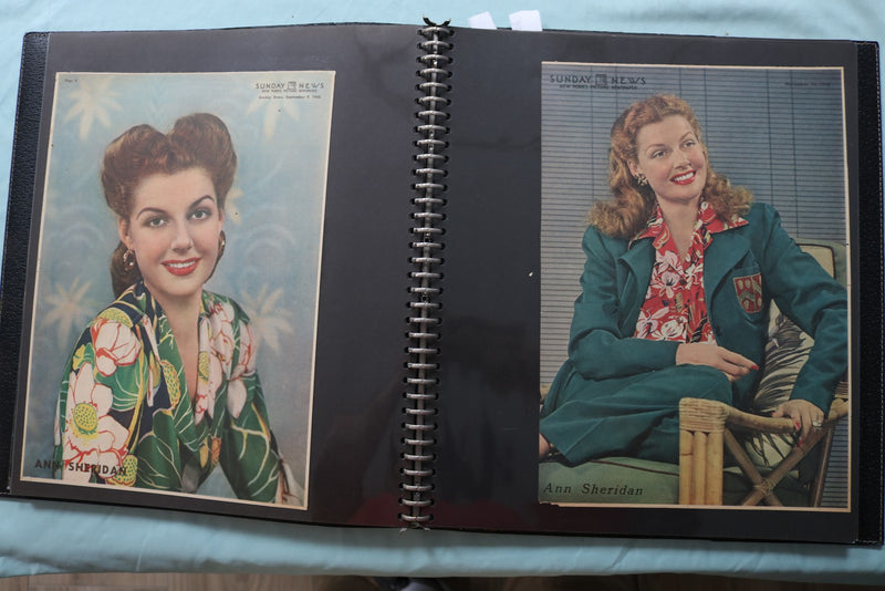 MOVIE STAR MAGAZINE PHOTO ALBUM - ANN SHERIDAN - FRANK SINATRA - #67