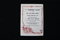 1925 PAMPERED YOUTH PROGRAM - RED LION OPERA HOUSE - K 1890