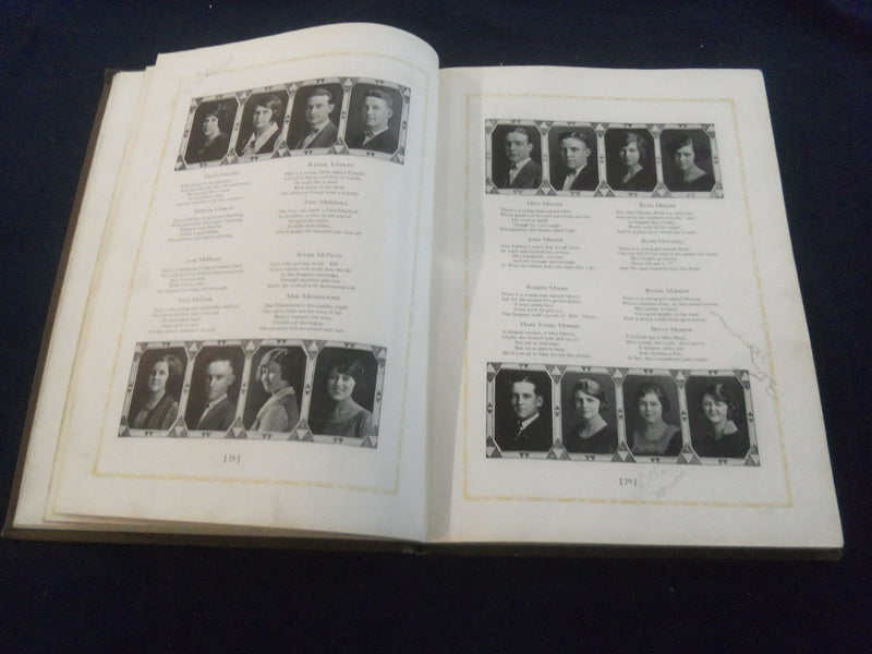 1924 SARGASSO KOKOMO HIGH SCHOOL YEARBOOK - KOKOMO, INDIANA - YB 2666