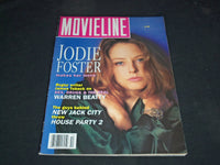 1991 OCTOBER MOVIELINE MAGAZINE - JODIE FOSTER - SP 6280