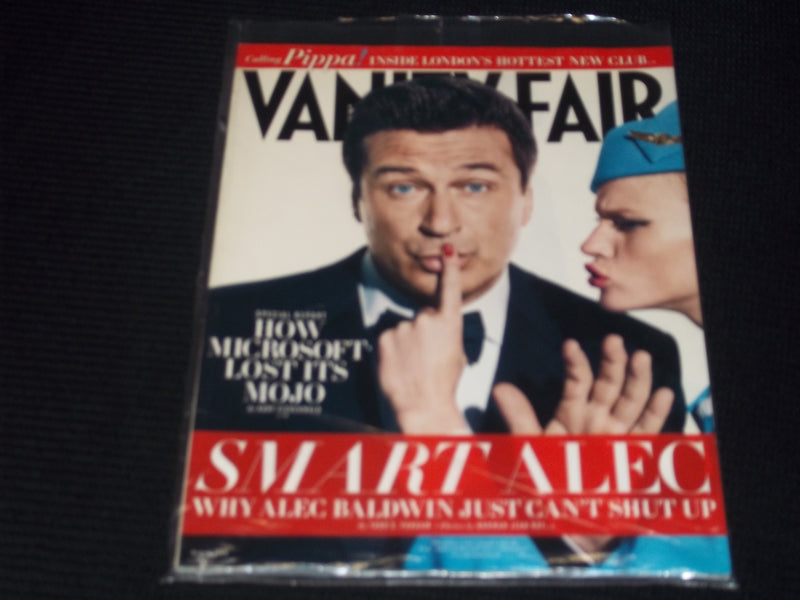 2012 AUGUST VANITY FAIR MAGAZINE - ALEC BALDWIN FRONT COVER - E 13118