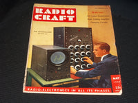 1946 MAY RADIO-CRAFT MAGAZINE VERY NICE COVERS & ADS - E 431