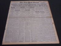 1919 SEPT 27 NEW YORK TIMES - PRESIDENT SUFFERS NERVOUS BREAKDOWN - NT 7034