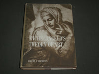 1961 MICHAELANGELO'S THEORY OF ART BY ROBERT J. CLEMENTS - NICE PLATES - I 1330