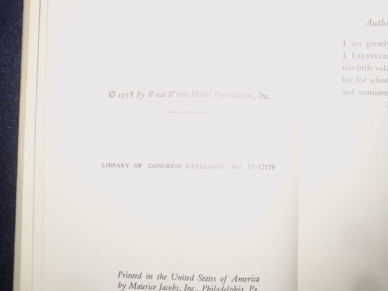 1958 THE WORLD OF THE TALMUD HARDCOVER BOOK BY MORRIS ADLER - KD 8955