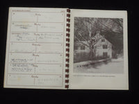 1953 CONNECTICUT YEAR CALENDAR SOFTCOVER BOOK BY DAN STILES - J 9939