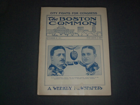 1910 SEPTEMBER 24 THE BOSTON COMMON MAGAZINE - CITY FIGHTS FOR CONGRESS - B 6231