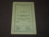 1927 MARCH VICTORY BALL GUYON'S PARADISE BALLROOM PROGRAM - J 3488