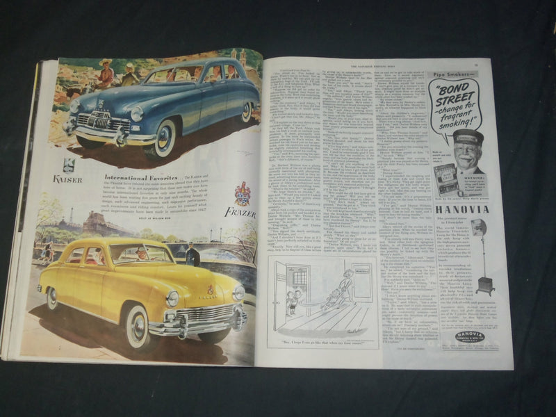 1947 MAR 22 THE SATURDAY EVENING POST MAGAZINE - NORMAN ROCKWELL COVER- SP 2484L