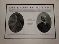 EARLY 1900'S THE EVANGELINE LAND VIEW BOOK - GREAT PHOTOS - J 2075