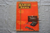 1930 DECEMBER RADIO NEWS MAGAZINE - STENODE RADIOSTAT COVER - ST 1006I