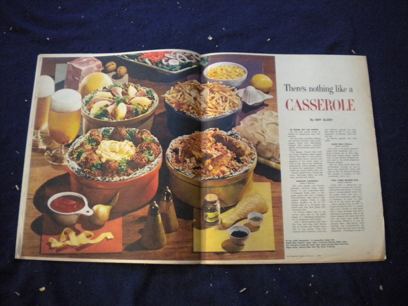 1960 FEBRUARY 7 THE AMERICAN WEEKLY NEWSPAPER SECTION - YUL BRYNNER - NP 6017
