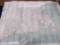 1918 THE OFFICIAL MAP OF SOUTHERN NEW ENGLAND 36