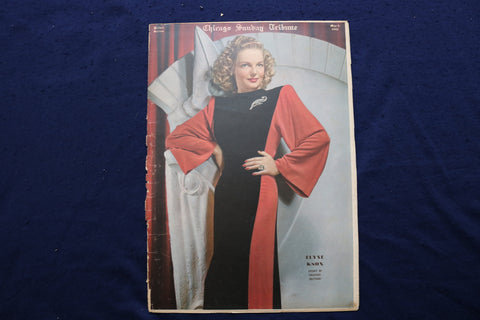 1943 MAY 9 CHICAGO TRIBUNE - ELYSE KNOX - E 22798