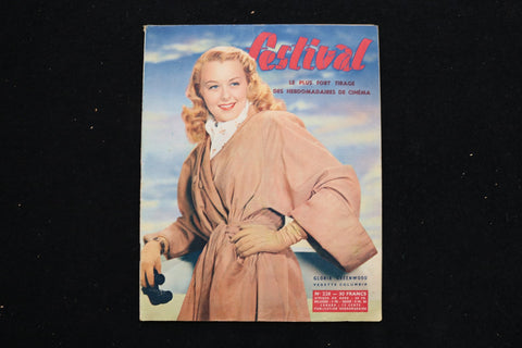 1953 FESTIVAL MAGAZINE - GLORIA GREENWOOD - JANET LEIGH COVER - E 25945